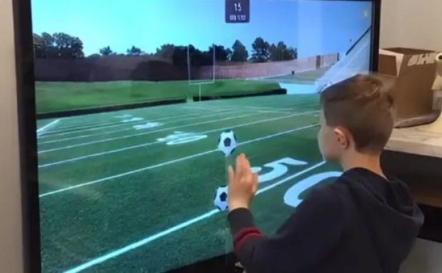 Students during classroom vision-related activities